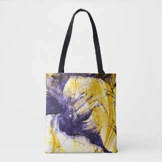Bolsa Tote Papel Marcado: Arte Acrílica Brilhante