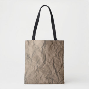 Bolsa Tote Papel robusto: textura do reciclado