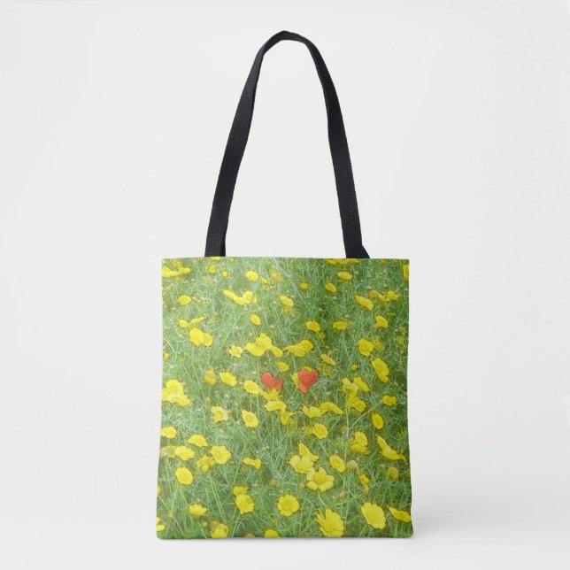 Bolsa Tote Papoilas aquáticas (Frente)