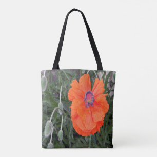 Bolsa Tote Papoula Chinesa....