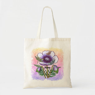 Bolsa Tote Papoula Roxa Libélula