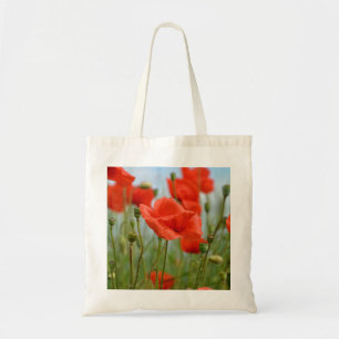Bolsa Tote Papoula-vermelha