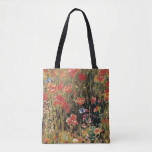 Bolsa Tote Papoulas por Robert Vonnoh, Impressionismo Antigo