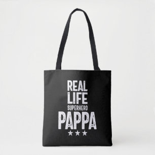 Bolsa Tote Pappa, super-herói da vida real  Padre Presente