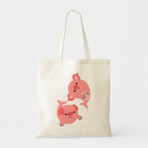 Bolsa Tote Par bonito de cartoon Mersuíno Bag