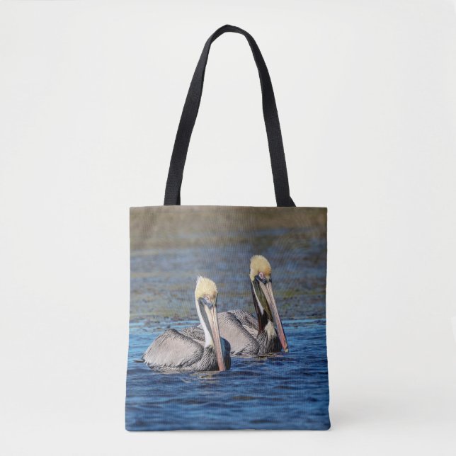 Bolsa Tote Par de Pelicanos (Frente)