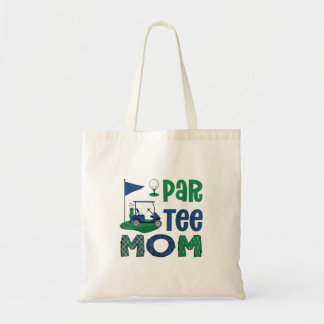 Bolsa Tote Par- Mãe Amante de Golfe Aniversário Família Combi