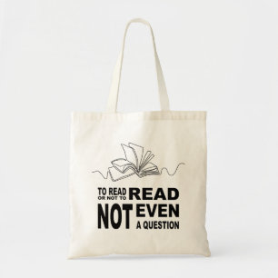 Bolsa Tote Para ler ou não ler 