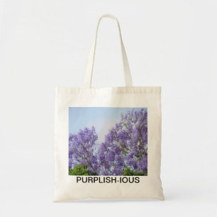 Bolsa Tote Para o amor do roxo