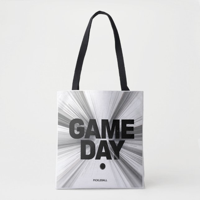 Bolsa Tote para Ombro Game Day Pickleball | Minima (Frente)