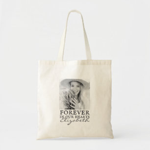 Bolsa Tote Para sempre em nosso Simples Memorial Personalizad