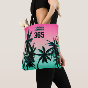Bolsa Tote Para sempre sorvete cor-de-rosa do gelo do