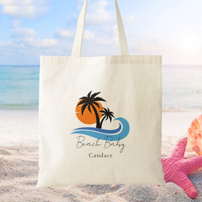 Bolsa Tote Para seu moderno verão tropical (Criador carregado)