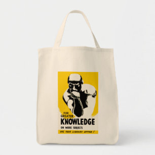 Bolsa Tote Para um maior conhecimento