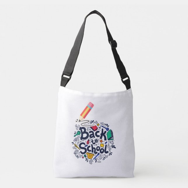 Bolsa tote para volta às aulas (Frente)