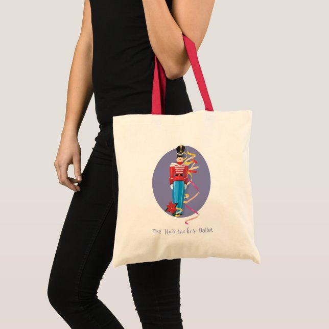 Bolsa Tote Parabéns pelo desempenho do Balé de dança Nutcrack (Frente (produto))