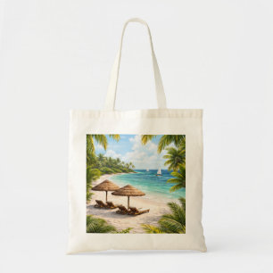 Bolsa Tote Paraíso Tropical da Praia de Diani
