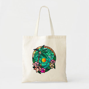 Bolsa Tote Paraíso tropical   Ilhas Sunset Beach Vibes