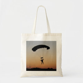 Bolsa Tote Paraquedas Skydiver no Sunset Sky Diver