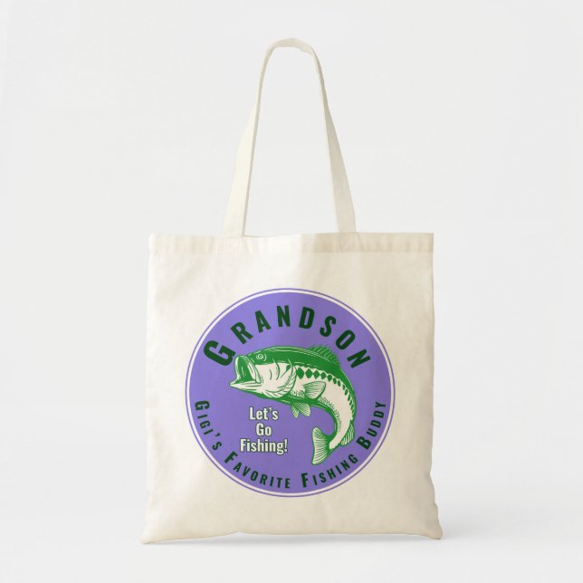 Bolsa Tote Parceiro de Pesca Favorito da Mimi (Frente)