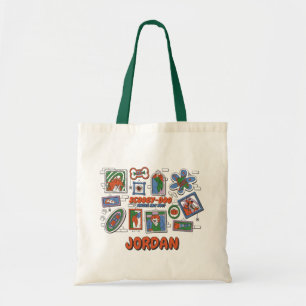 Bolsa Tote Parede de Quadros de Halloween do Scooby-Doo