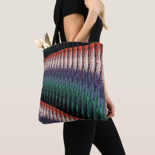 Bolsa Tote Parede do Jardim de Lavanda.....