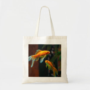 Bolsa Tote Pares de peixe dourado afortunado