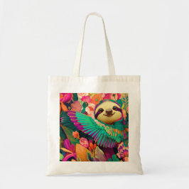 Bolsa Tote Paresseux aux ailes de colibri – Créature hybride 