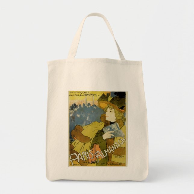 Bolsa Tote Paris-Almanach (Frente)