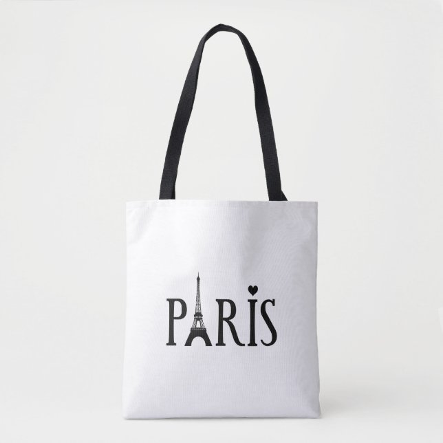 Bolsa Tote Paris - Arte Gráfica (Frente)