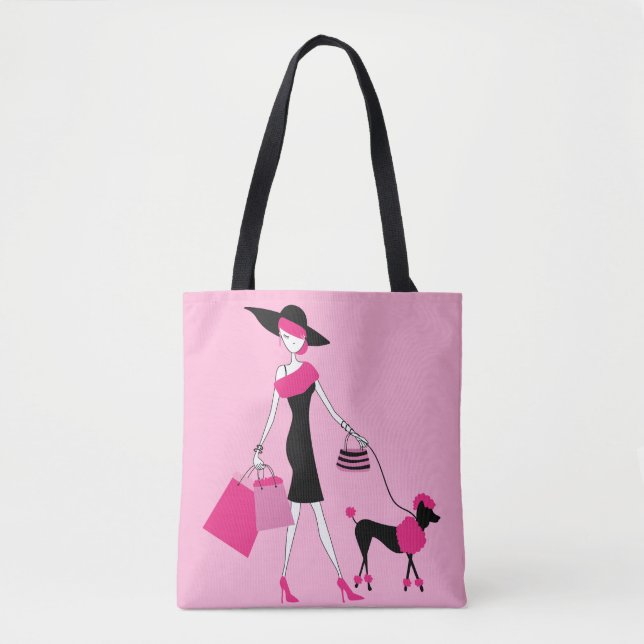 Bolsa Tote Paris Ooo, La La! (Frente)