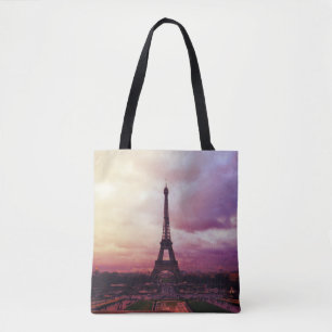 Bolsa Tote Paris - saco da torre Eiffel