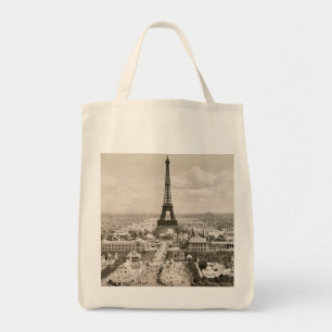Bolsa Tote Paris: Torre Eiffel, 1900