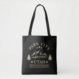 Bolsa Tote Park City Utah — estância de esqui