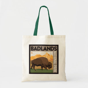 Bolsa Tote Parque Nacional Badlands Buffalo