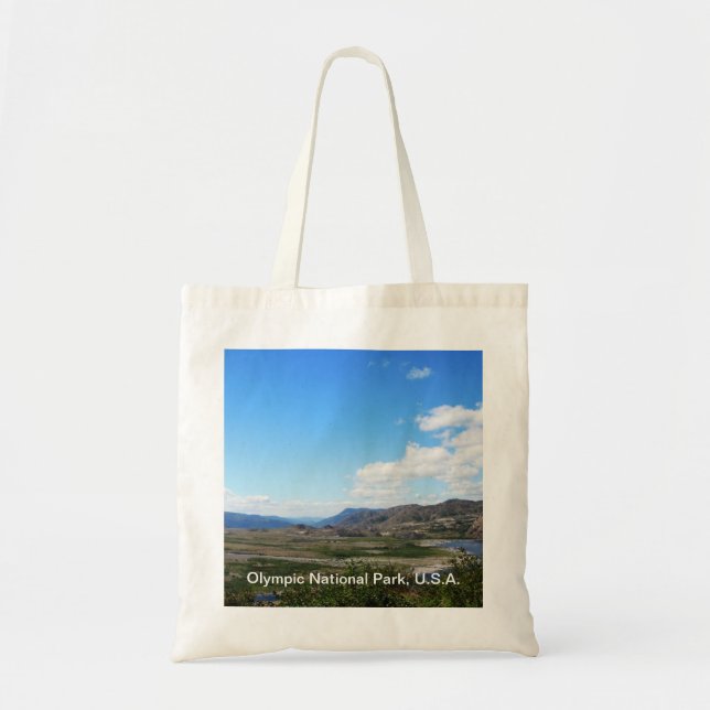 Bolsa Tote Parque Nacional da olimpiadas, E.U.A. Bela paisage (Frente)