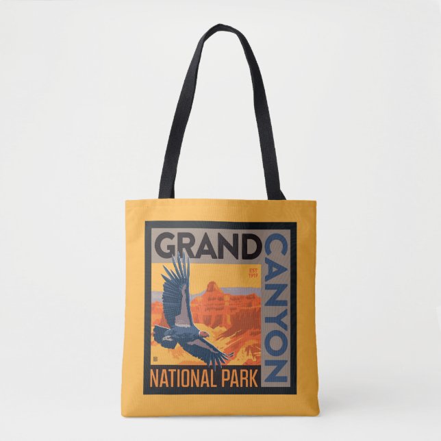 Bolsa Tote Parque Nacional Grand Canyon | Condores (Frente)