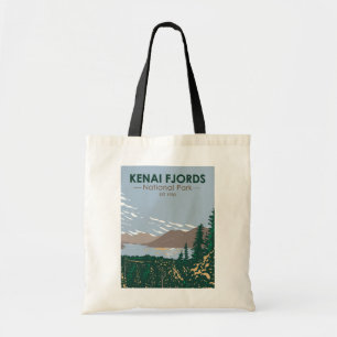 Bolsa Tote Parque Nacional Kenai Fjords Skilak Vintage