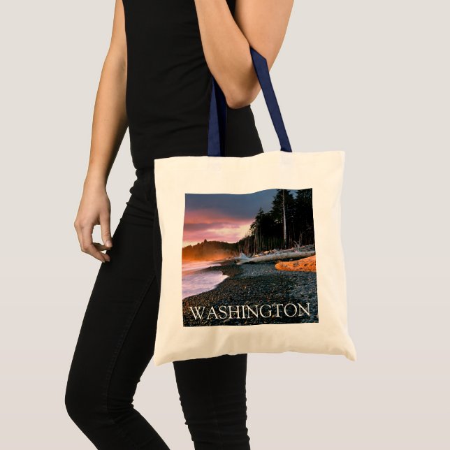 Bolsa Tote Parque Nacional Olympic | Estado de Washington (Frente (produto))