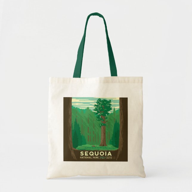 Bolsa Tote Parque Nacional Sequoia (Frente)
