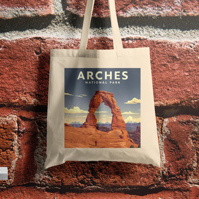 Bolsa Tote Parque Nacional Vintage Arches (Criador carregado)