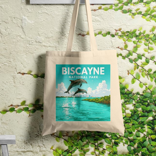 Bolsa Tote Parque Nacional Vintage Biscayne (Criador carregado)