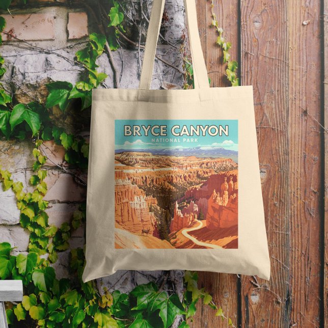 Bolsa Tote Parque Nacional Vintage Bryce Canyon (Criador carregado)
