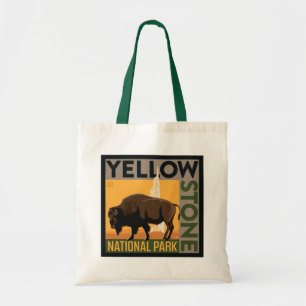 Bolsa Tote Parque Nacional Yellowstone   Buffalo