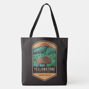 Bolsa Tote Parque Nacional Yellowstone Lamar Valley