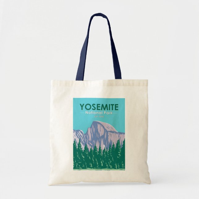 Bolsa Tote Parque Nacional Yosemite, Metade Dome California (Frente)