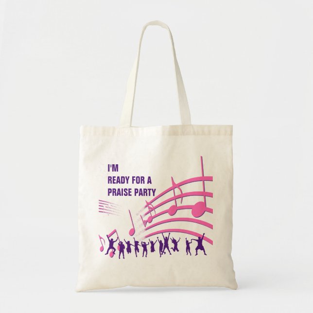 Bolsa Tote PARTIDO Christian PRAISE (Frente)