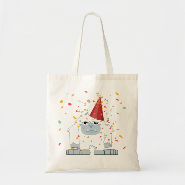 Bolsa Tote Partido Confetti Yeti (Frente)