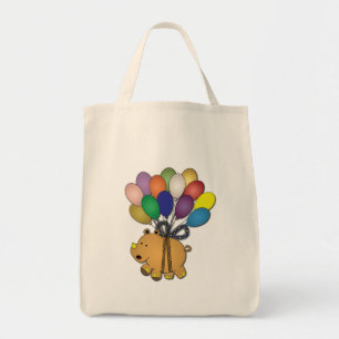 Bolsa Tote Partido de aniversário de criança: Rinoceronte