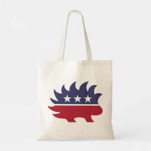 Bolsa Tote Partido Libertário - Símbolo Porcupine